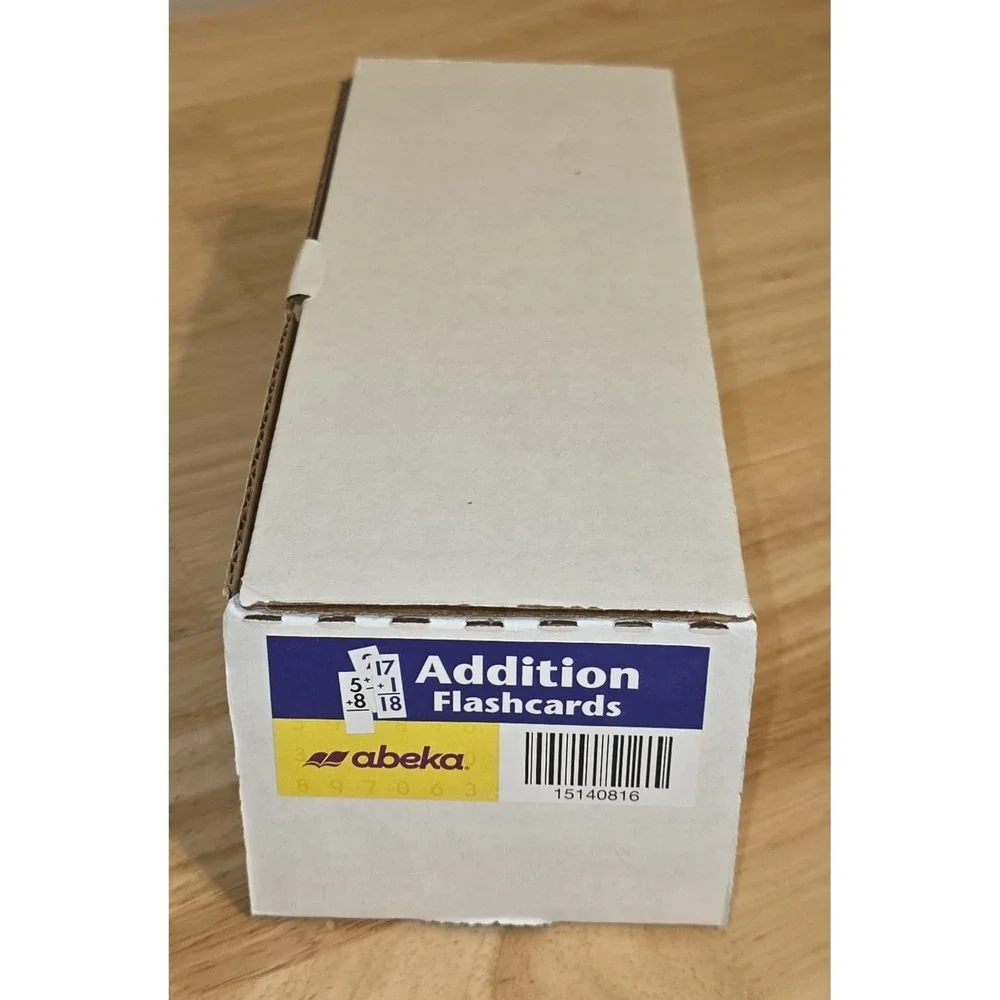Abeka‎ Addition Flashcards New/Open Box B-4526